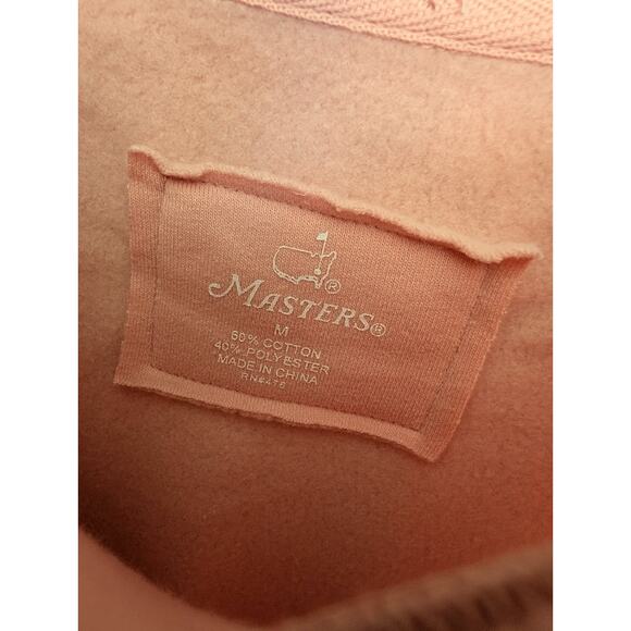 Masters Sweatshirt Unisex Medium Pink Augusta National Golf Club Crew Neck NWT - Picture 3 of 4